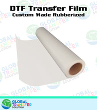 Load image into Gallery viewer, Custom Made Rubberized Adhesive DTF Transfer Film
