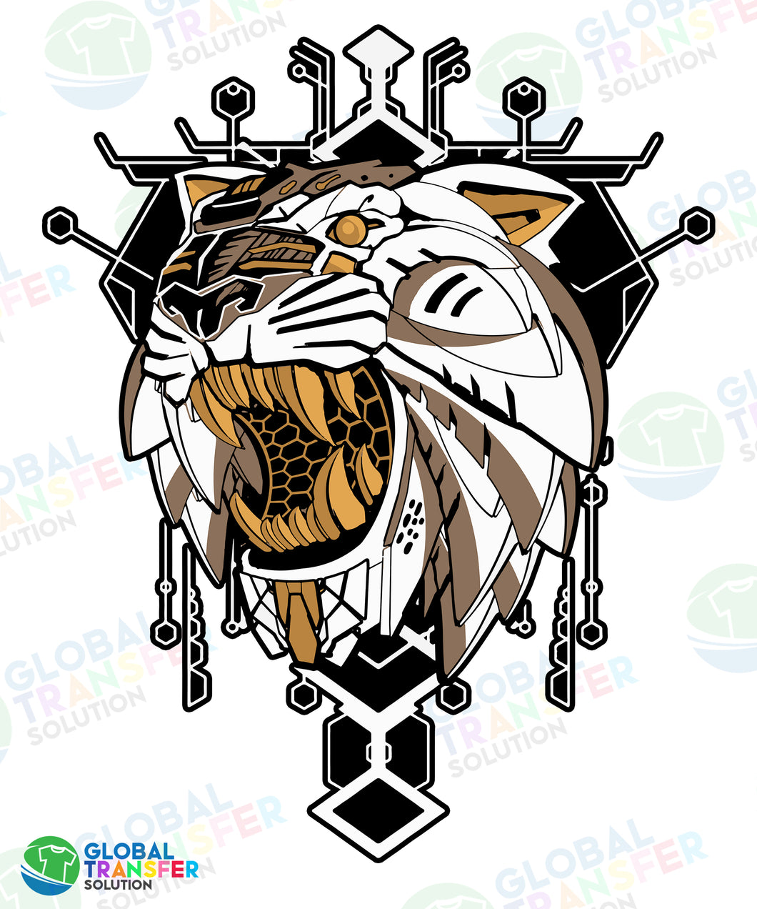 1014 Animal Tiger Cybernetic