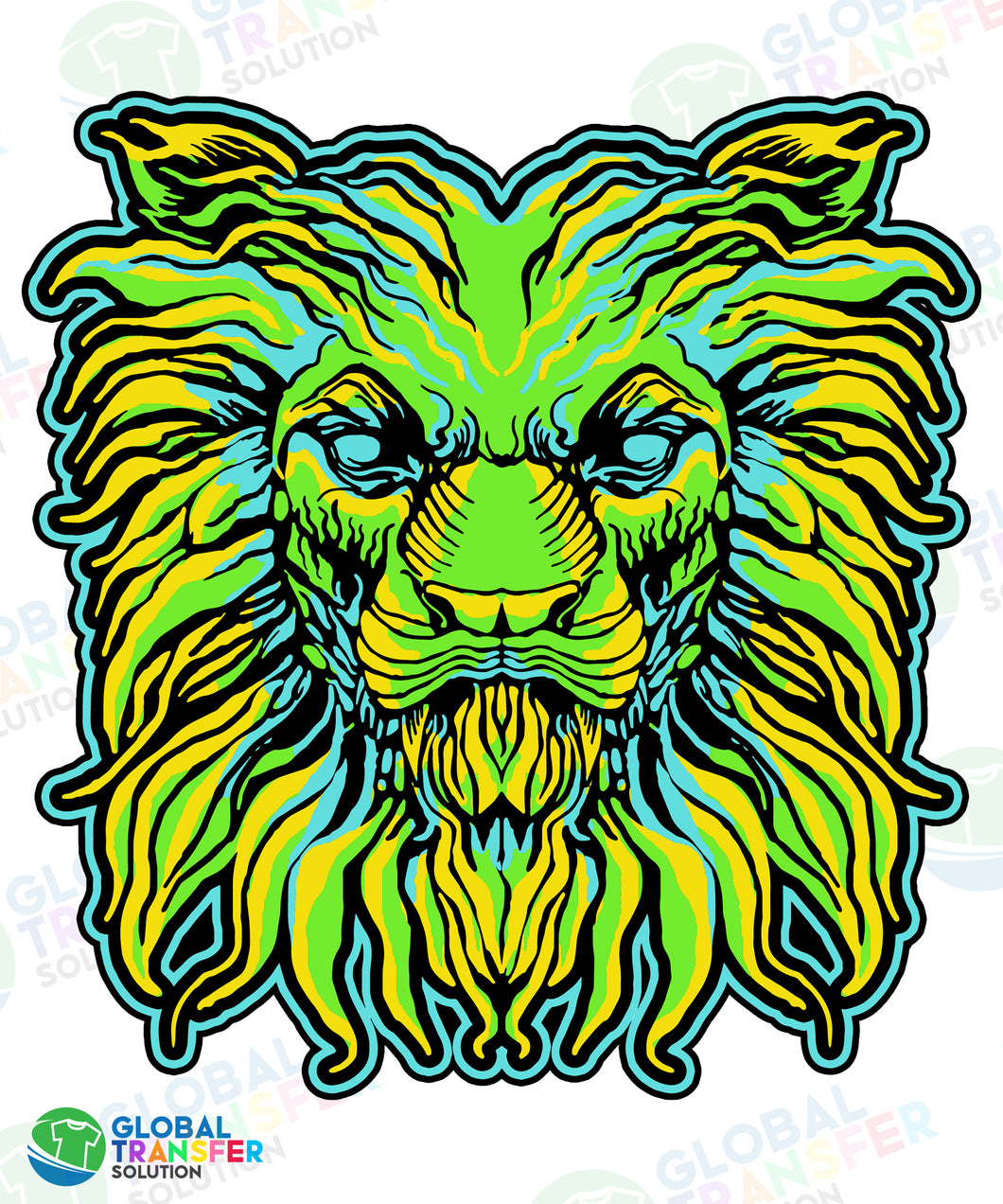 1001 Animal Colorful Lion