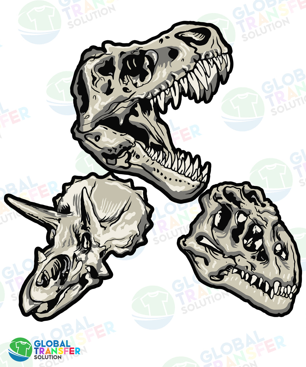 1010 Dino Skull