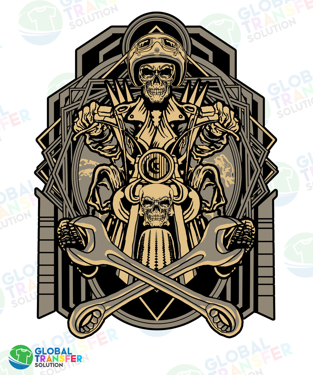 1004 Skull Biker