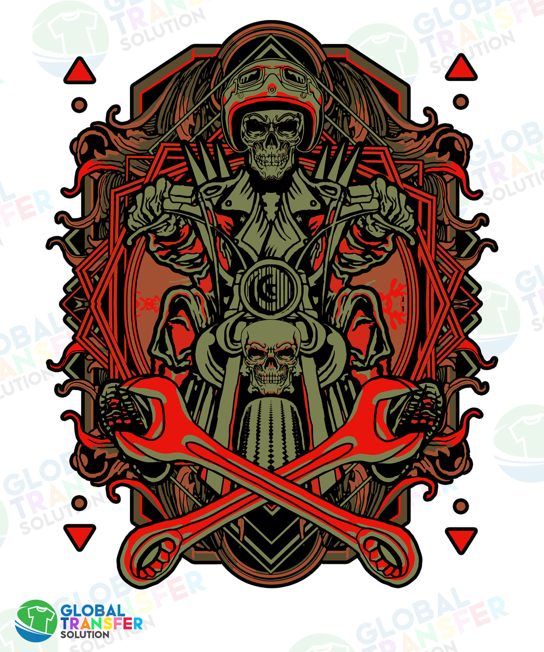 1006 Skull Biker