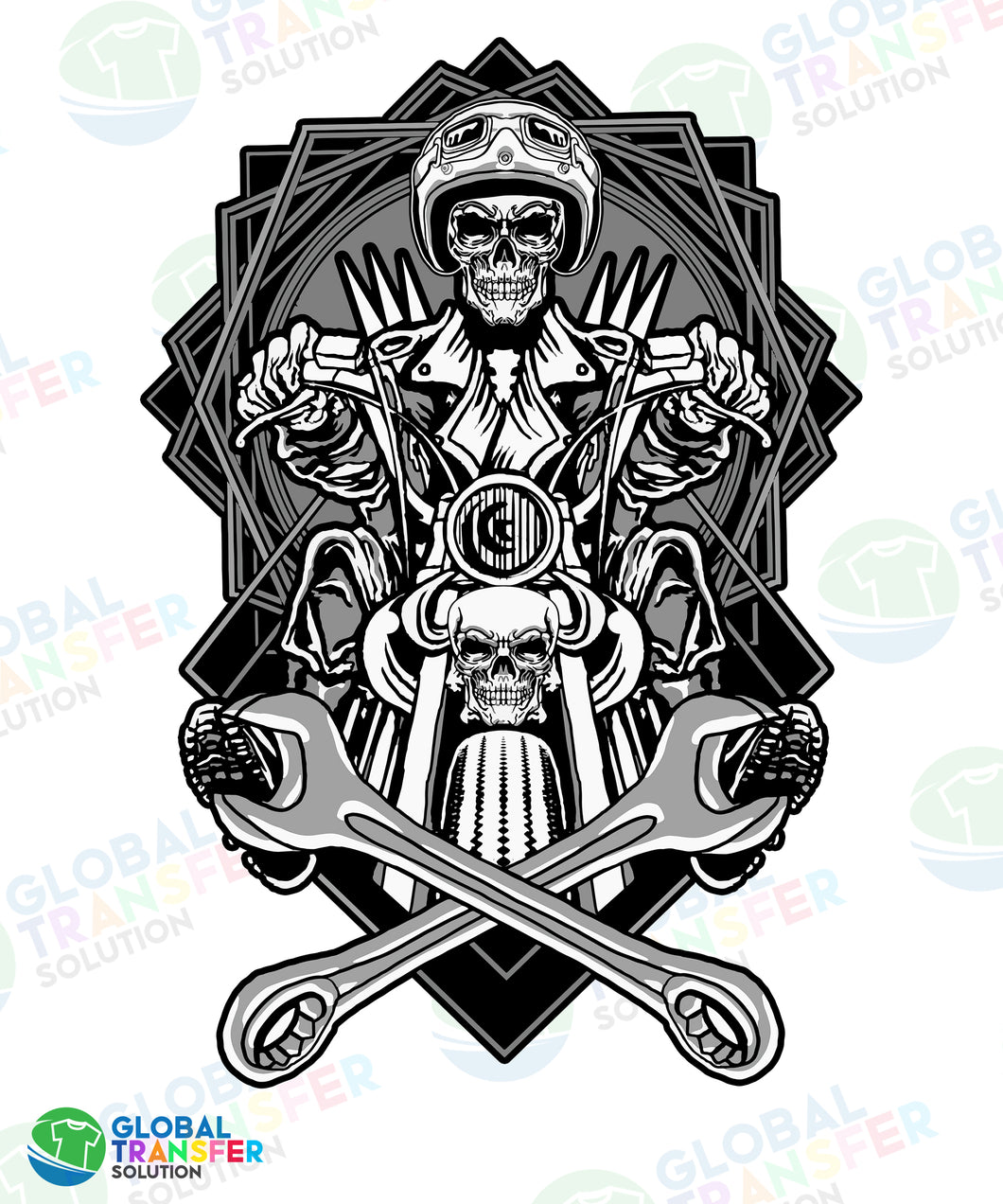 1007 Skull Biker