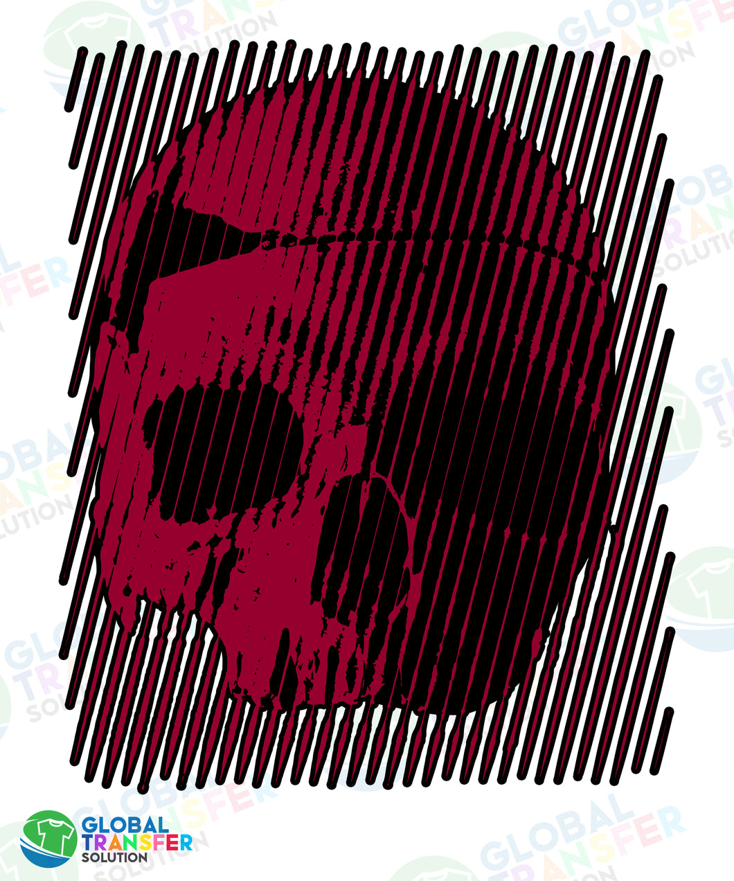 1001 Skull Halftone