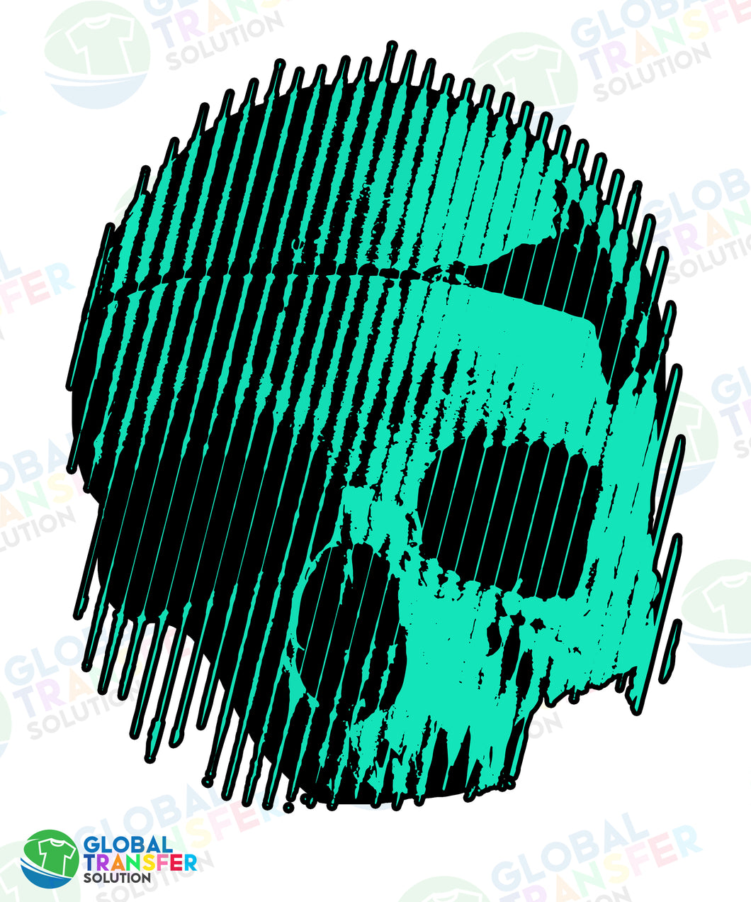 1002 Skull Halftone