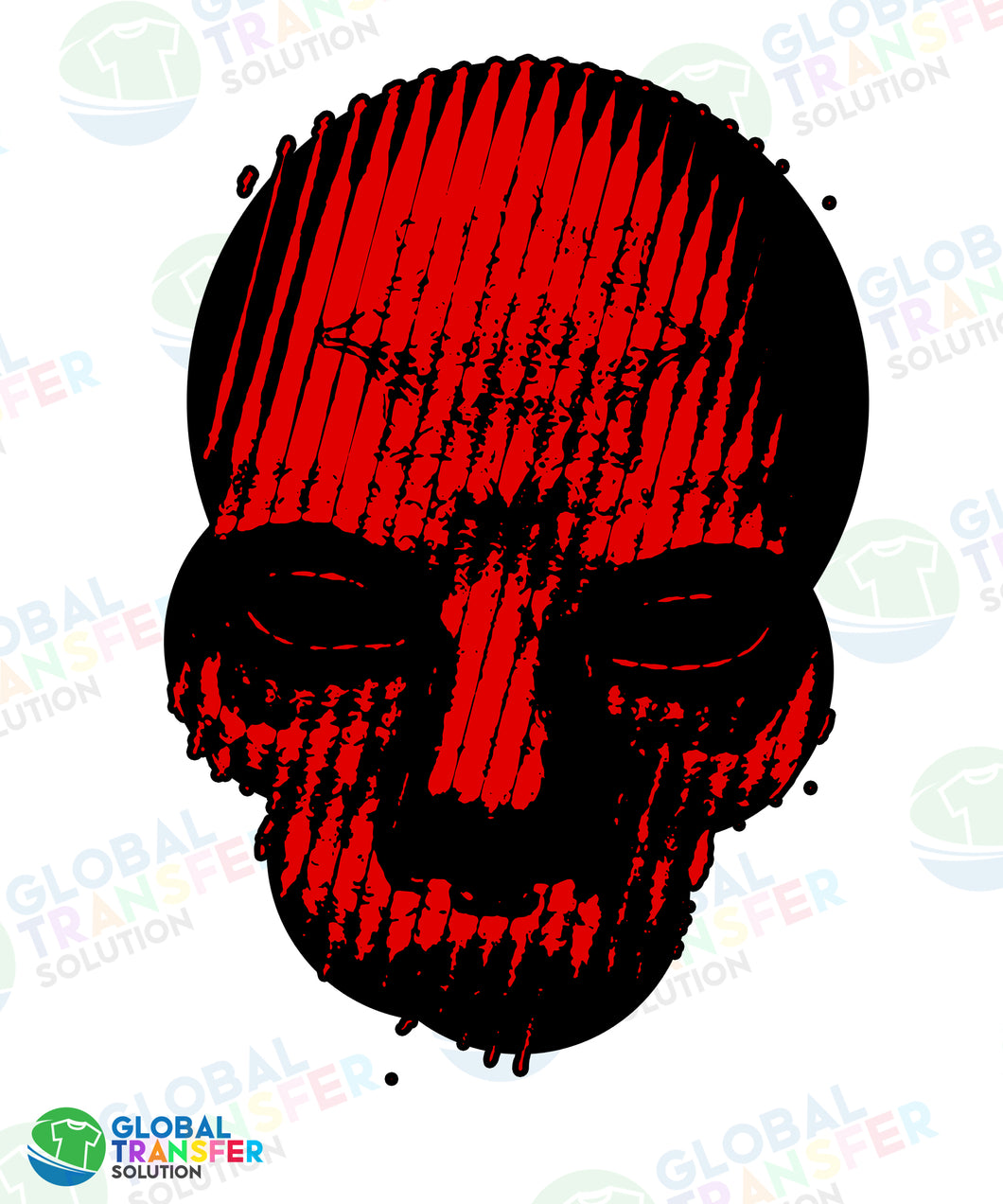 1003 Skull Halftone