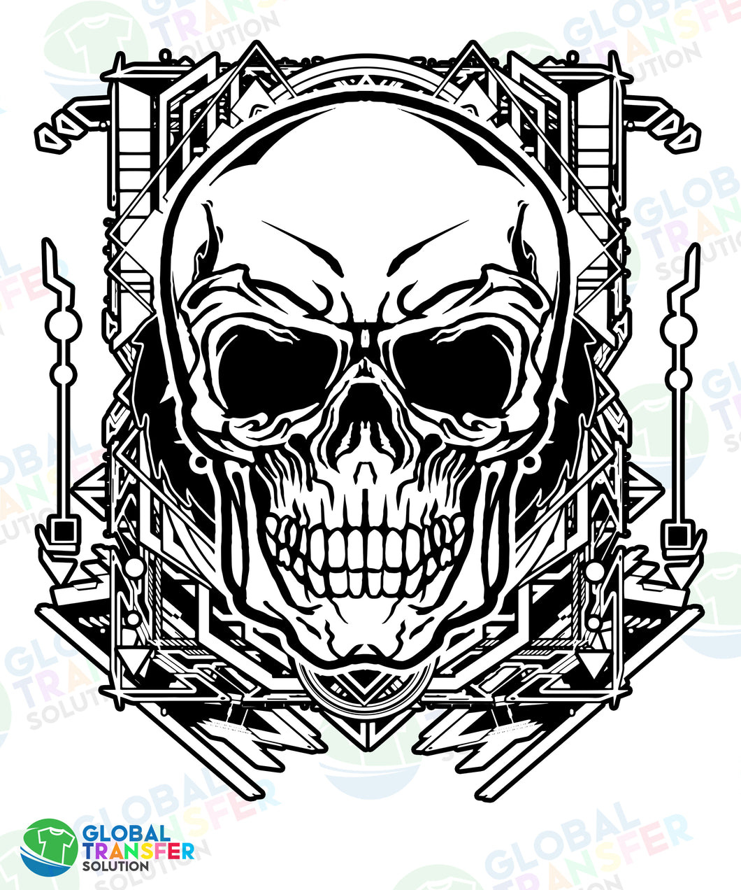 1001 Skull Head