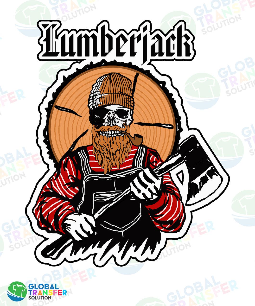 1001 Skull Lumberjack