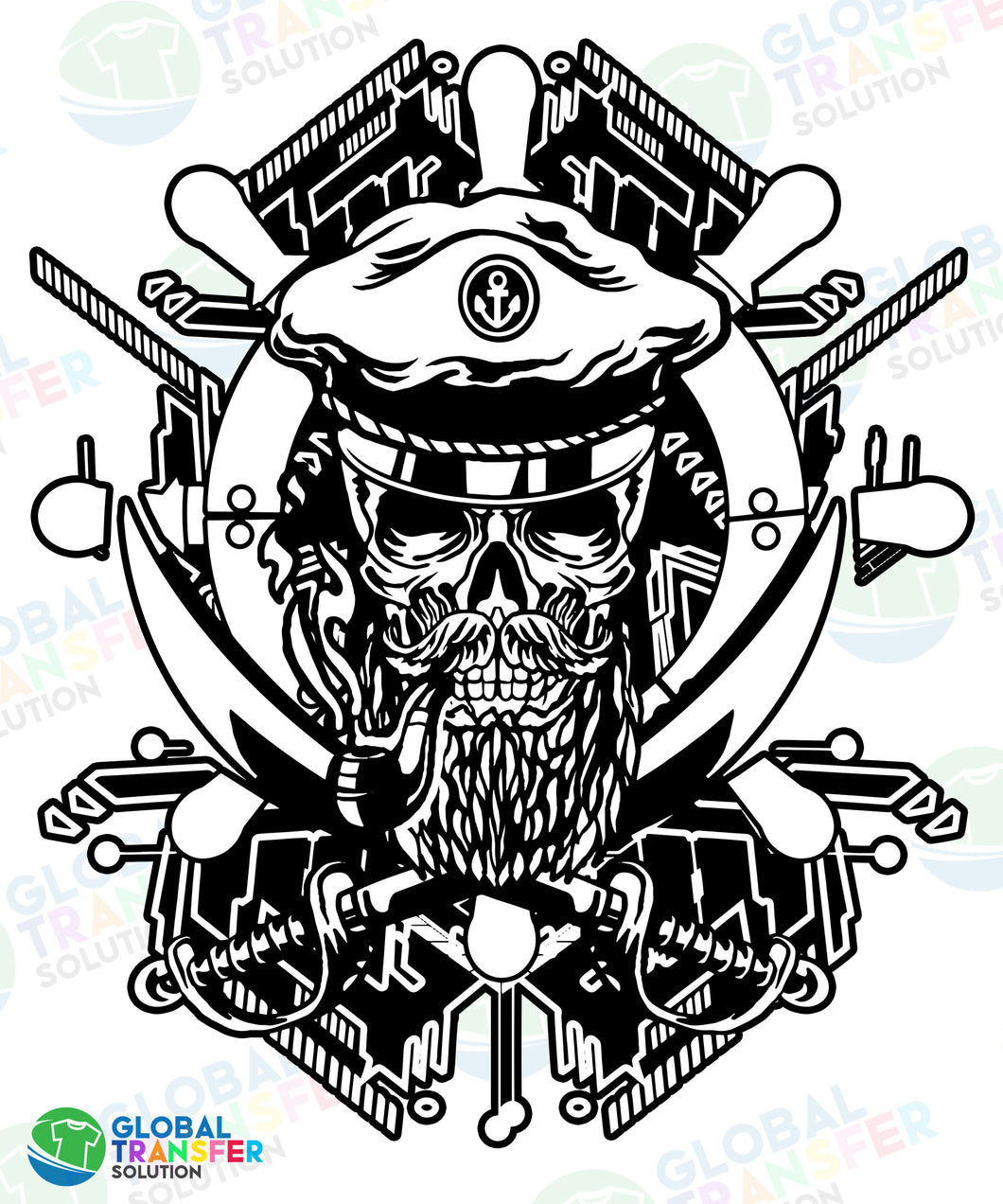 1001 Skull Sailorman