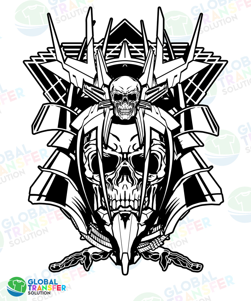 1005 Skull Samurai